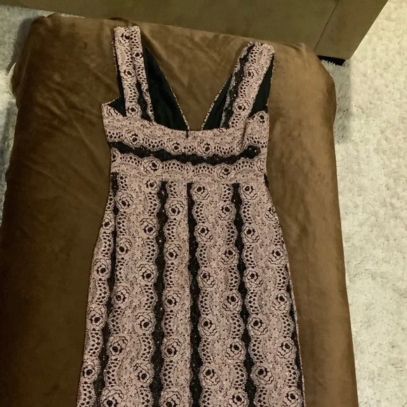 618 Pink Black M Dress Sparkly lined dress Wedding dress Party Date Balletcore - Picture 3 of 6